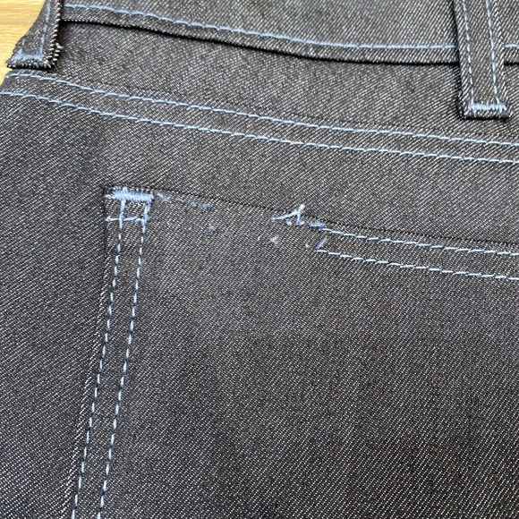 Blue Delta Jeans Women’s 40x29 Blue Stretch Handmade Custom RAW Denim USA $450 - Picture 7 of 9